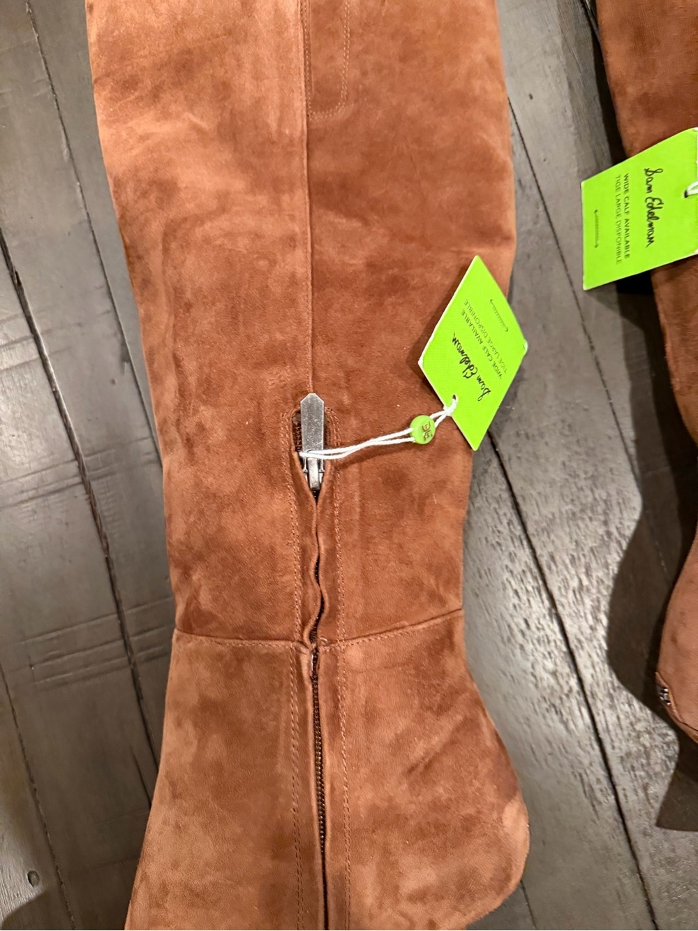 🔥💥🔥NWOB Sam Edelman Taylin boots Size 8.5 US Brown Suede - Picture 6 of 15